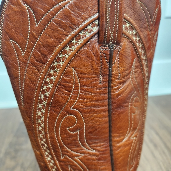 LUCCESE western topstitch design boots - Picture 7 of 15
